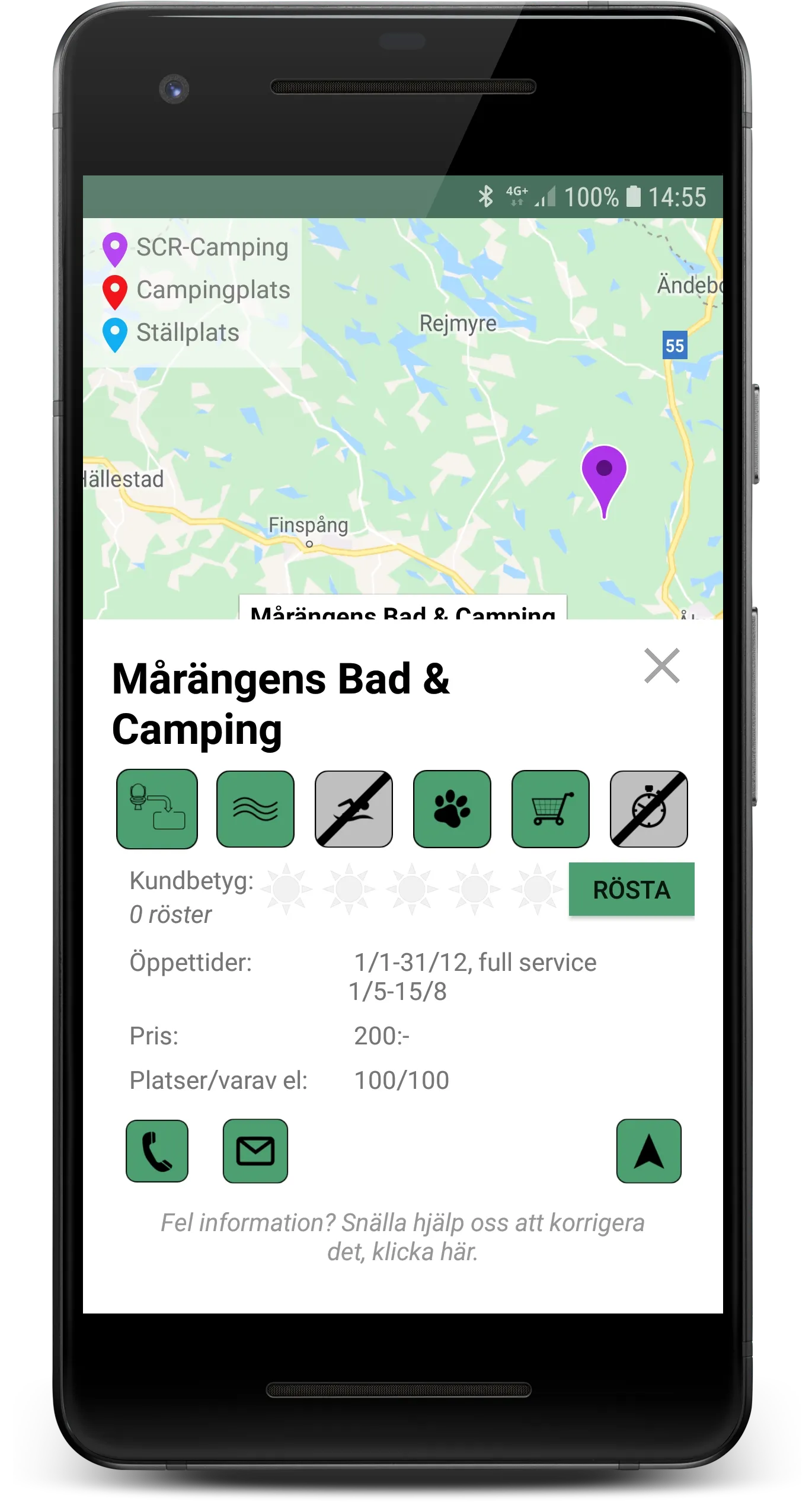 CampApp Sweden | Indus Appstore | Screenshot