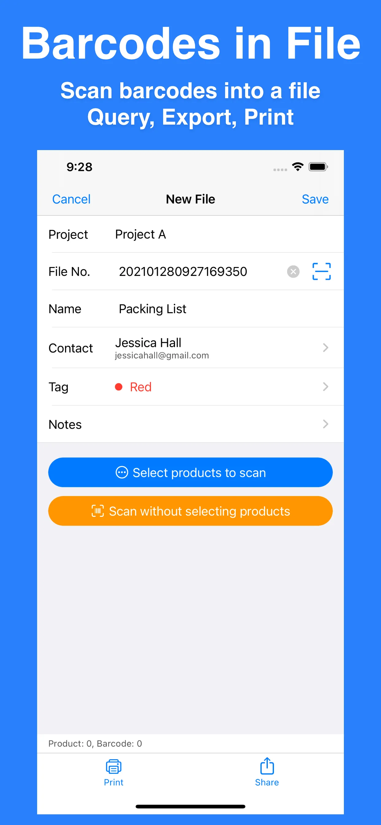 iBarcode - Barcode Scanner & Q | Indus Appstore | Screenshot