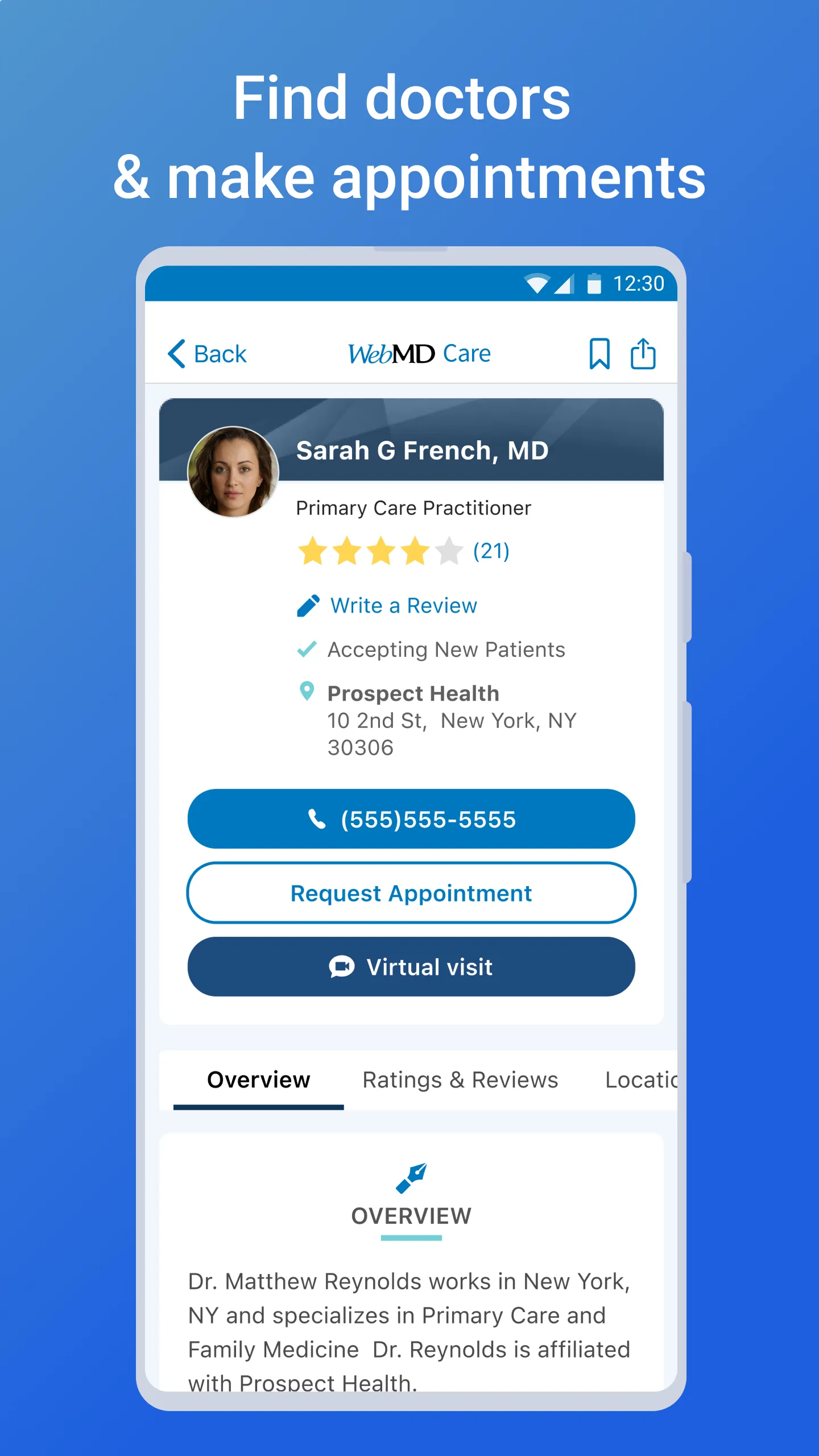 WebMD: Symptom Checker | Indus Appstore | Screenshot