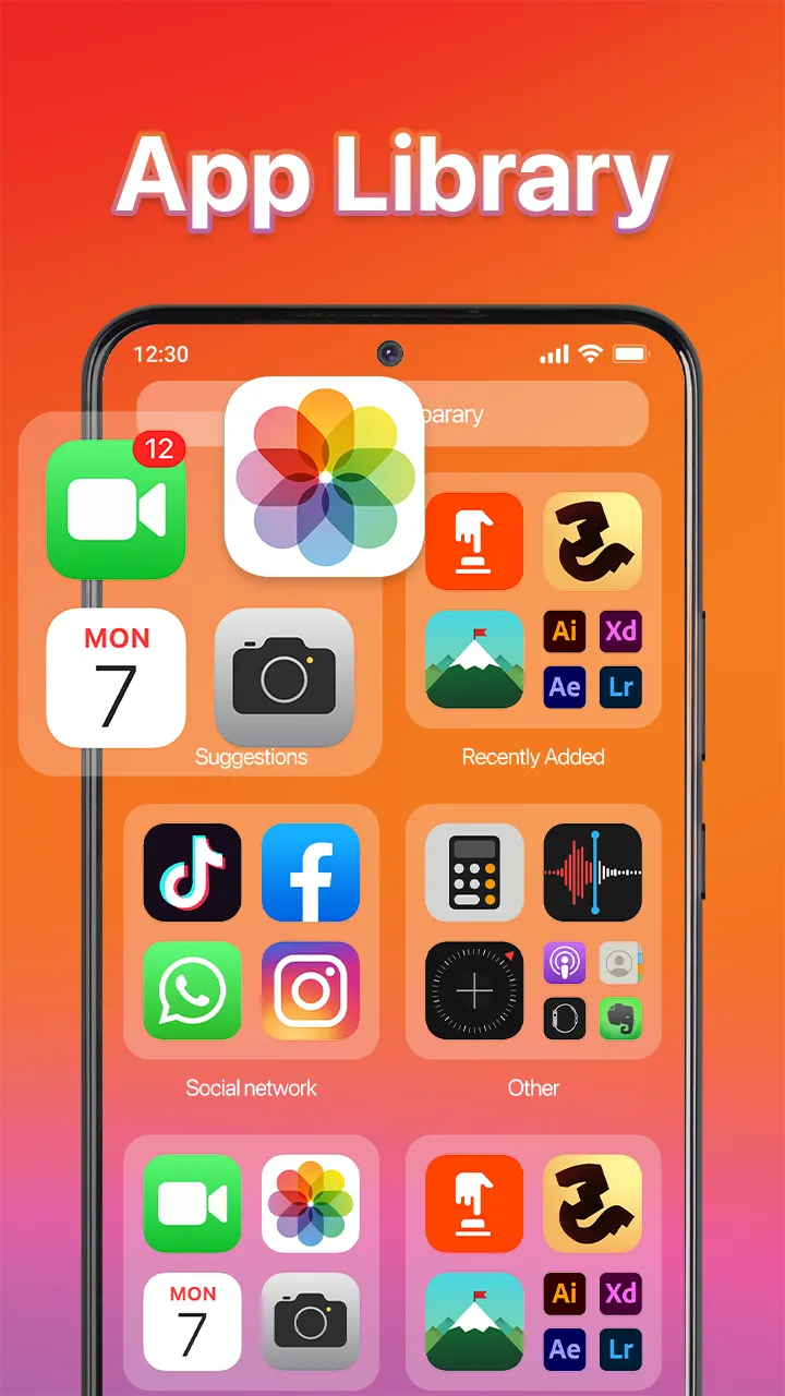 Launcher OS - Themes & Widgets | Indus Appstore | Screenshot