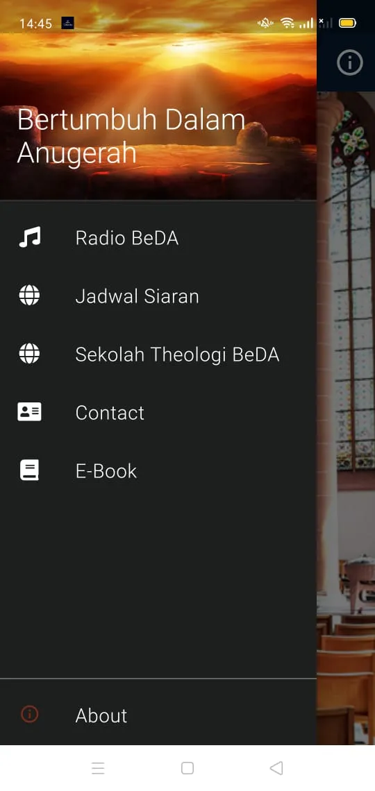 Radio BeDA | Indus Appstore | Screenshot