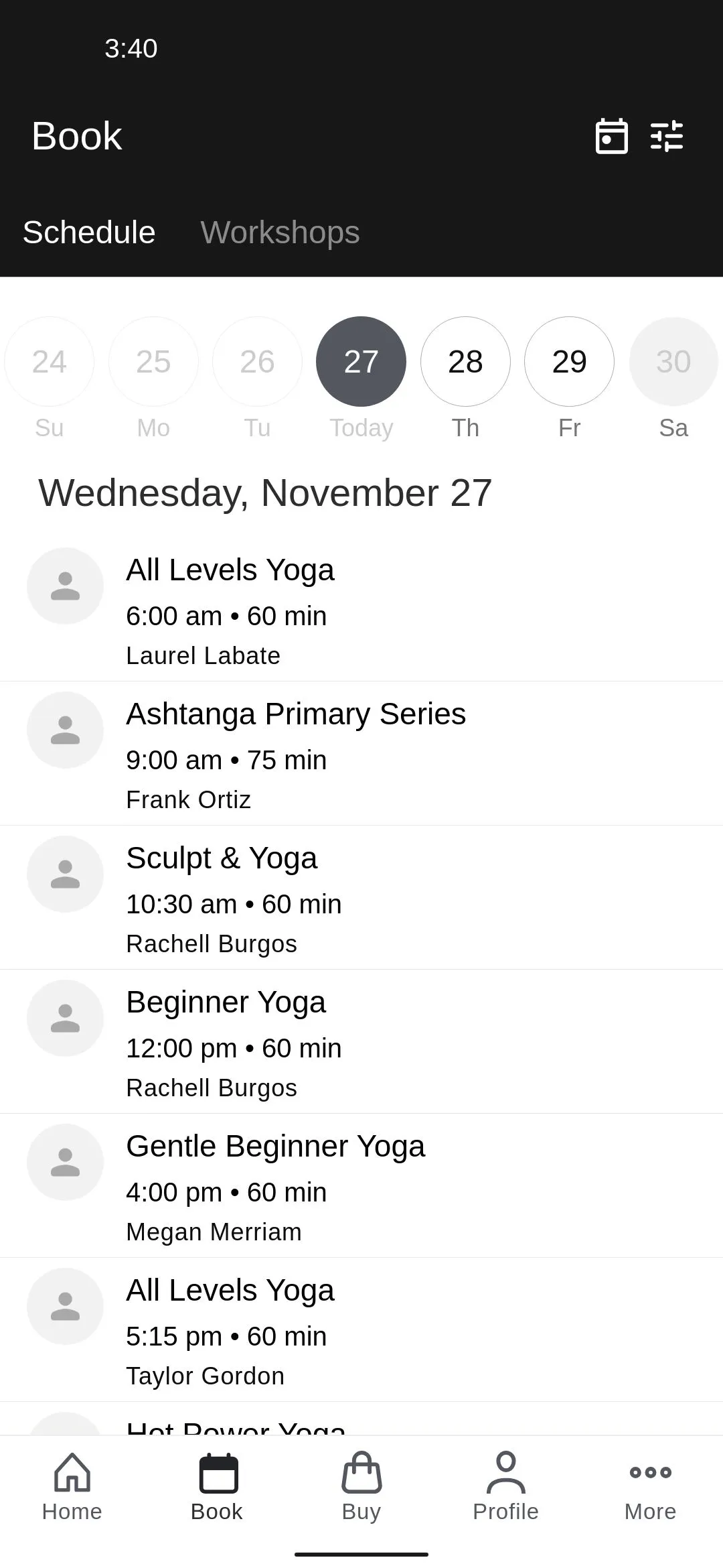 Tula Yoga Riverside | Indus Appstore | Screenshot