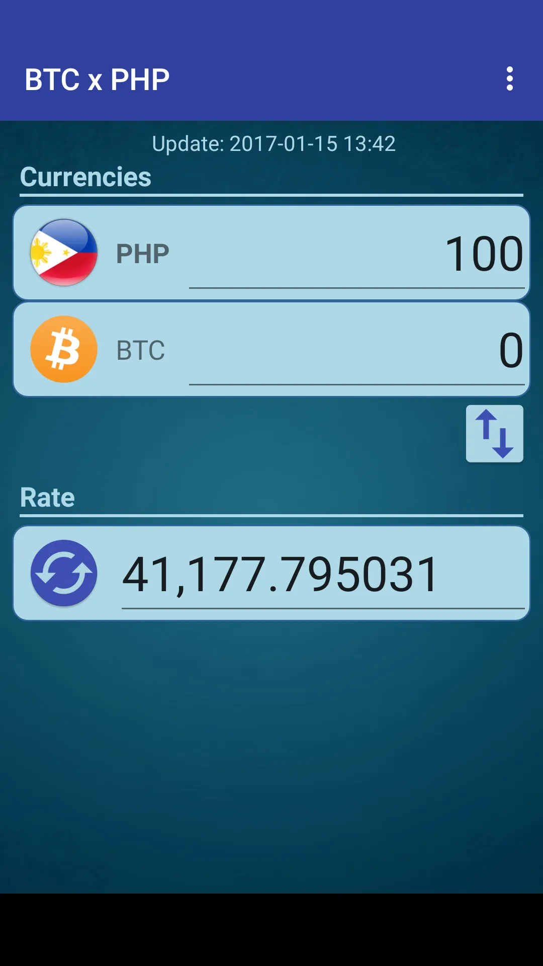 Bitcoin x Philippine Peso | Indus Appstore | Screenshot