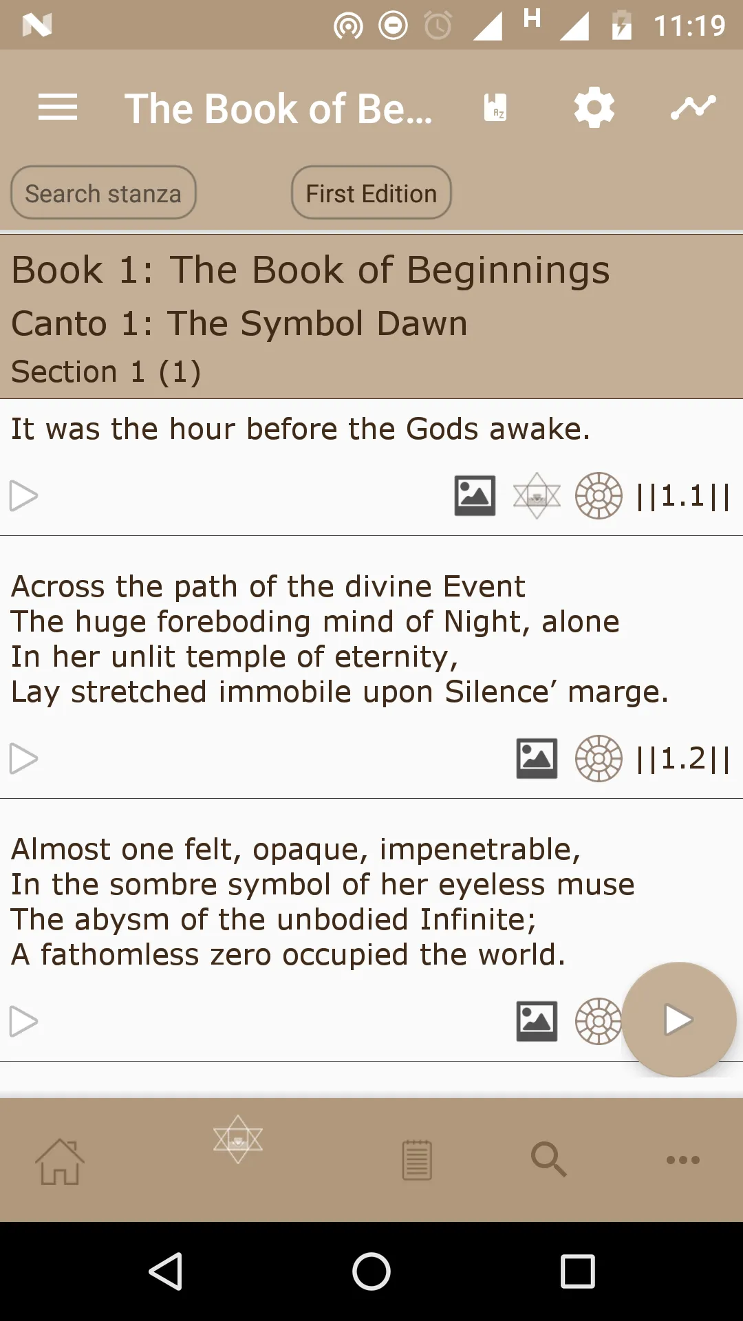 Savitri by Sri Aurobindo | Indus Appstore | Screenshot