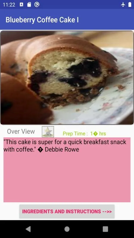 cook coffee cake | Indus Appstore | Screenshot