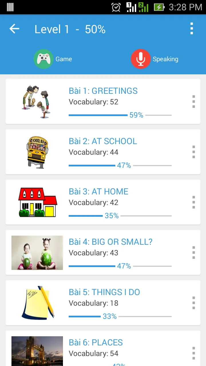 Learn English Vocabulary TFlat | Indus Appstore | Screenshot