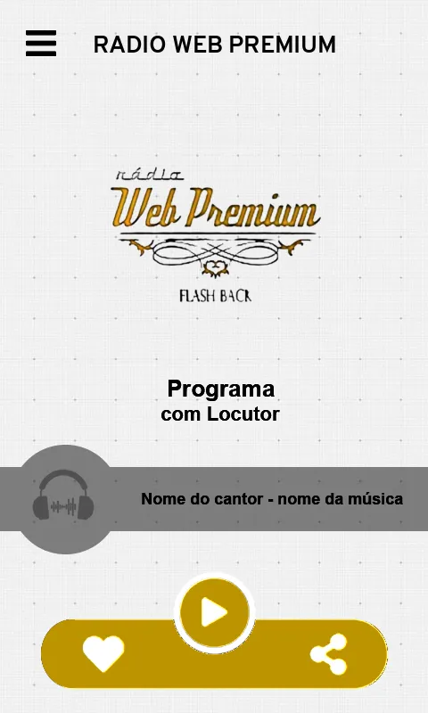 Rádio Web Premium | Indus Appstore | Screenshot