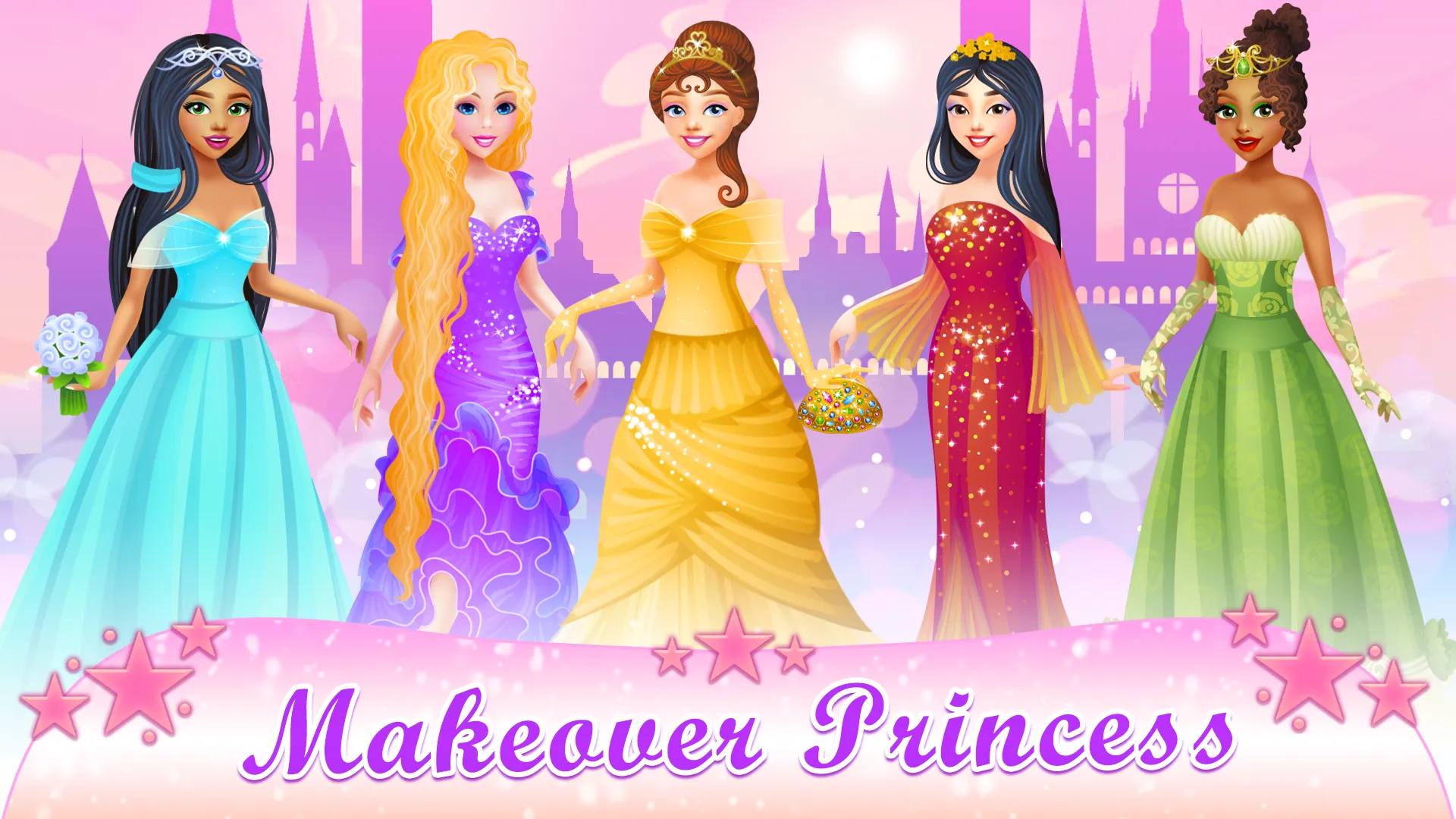 Cinderella Dress Up Girl Games | Indus Appstore | Screenshot