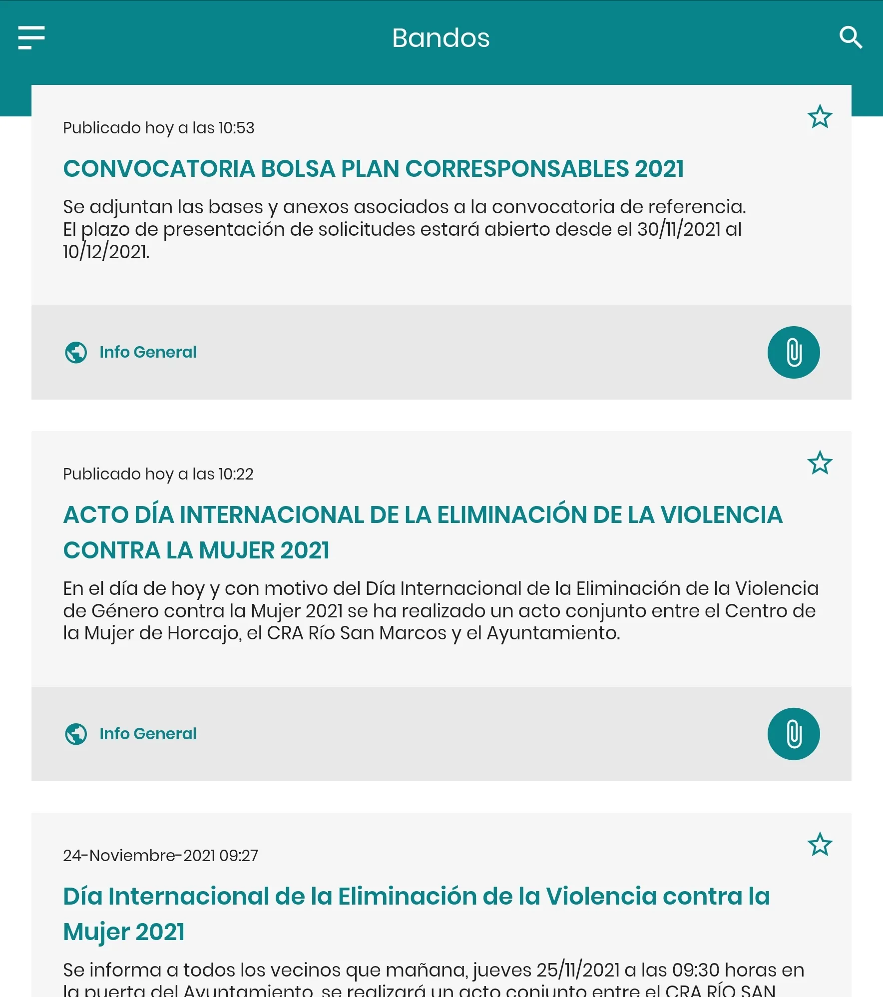 Arroba de los Montes Informa | Indus Appstore | Screenshot