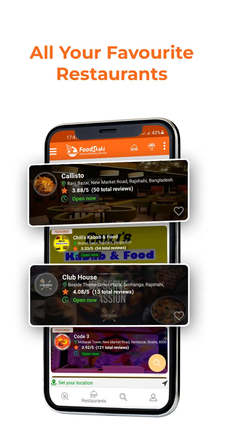 FoodShahi - Food delivery | Indus Appstore | Screenshot