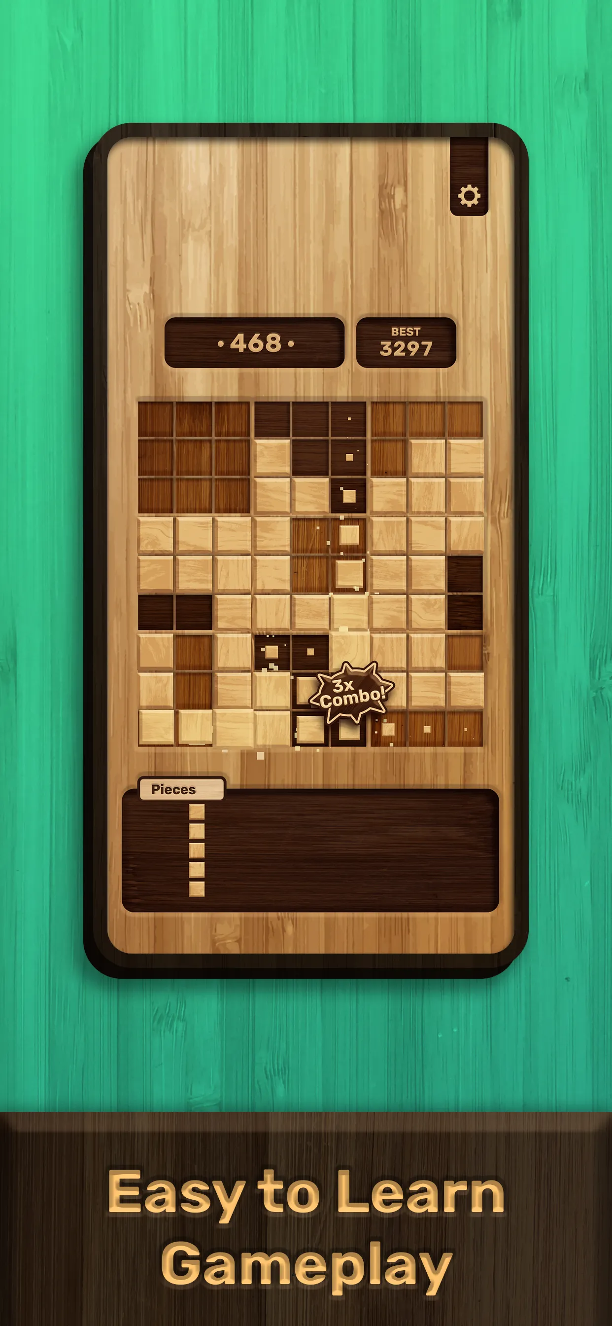 Wood Blocks by Staple Games | Indus Appstore | Screenshot