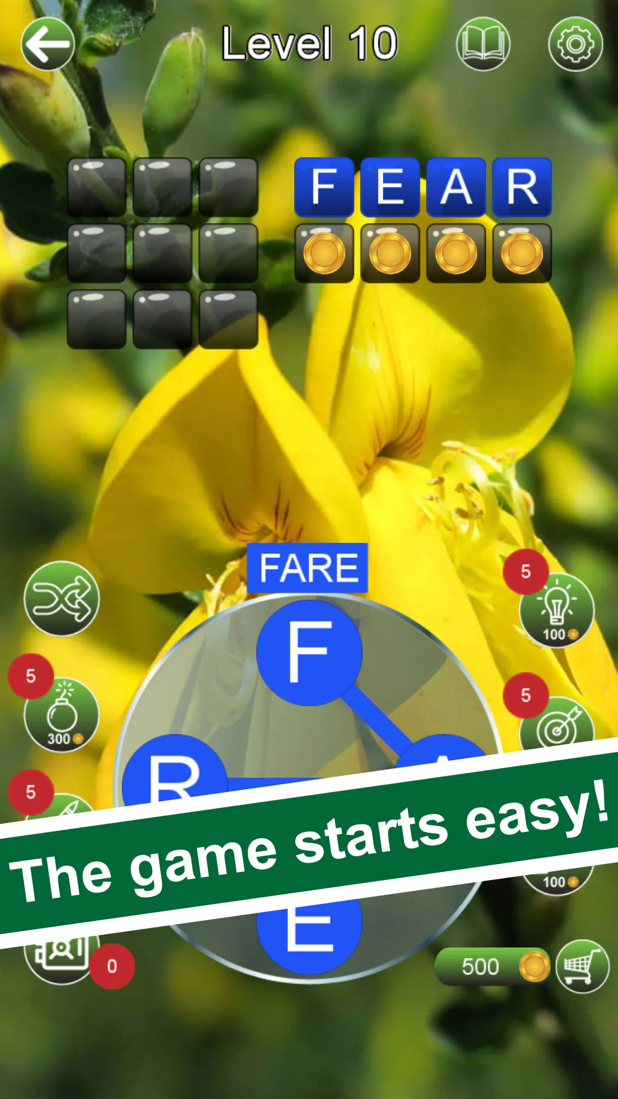 Word Bloom - Brain Puzzles | Indus Appstore | Screenshot