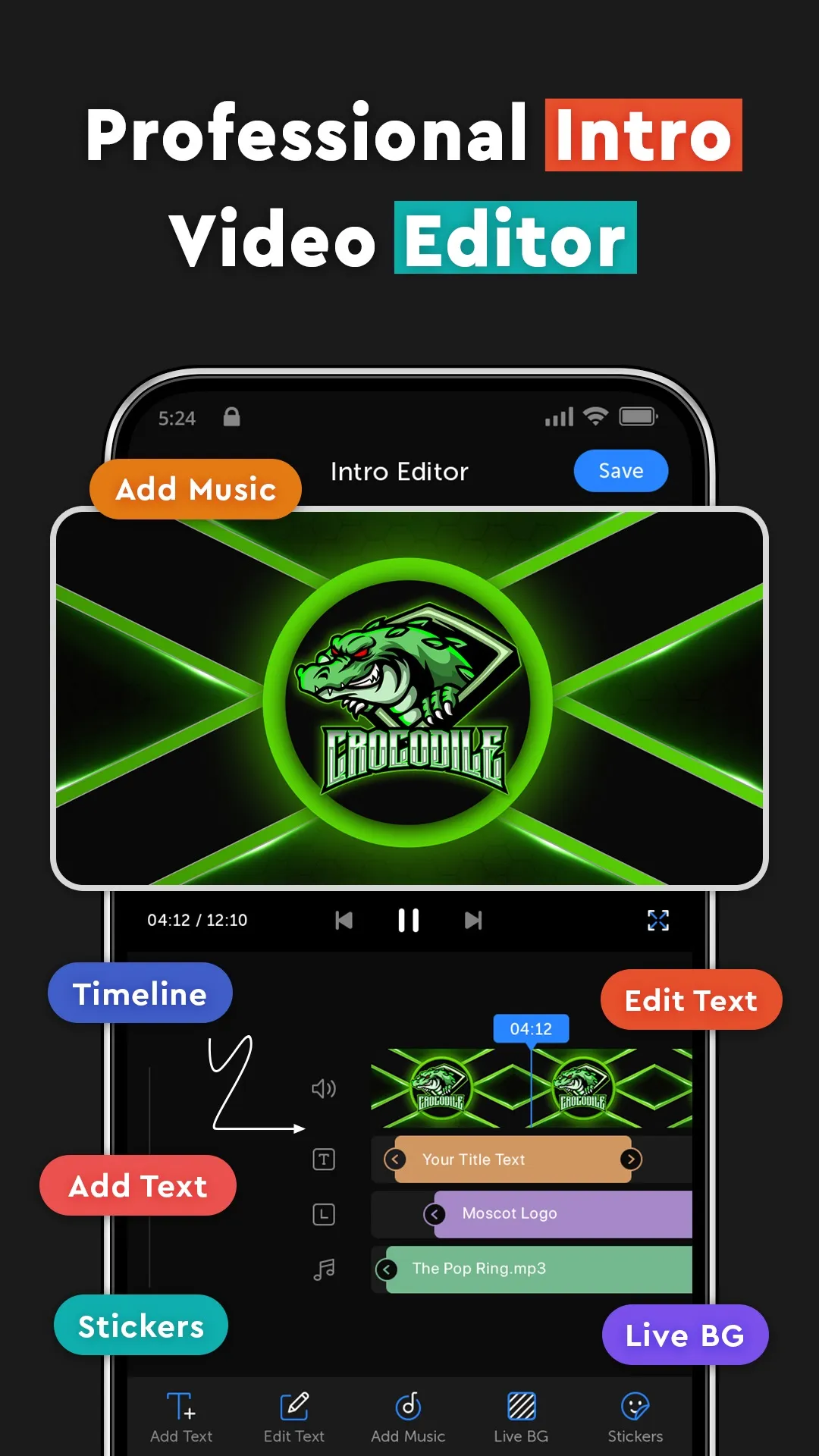 Intro Promo Video Maker Introz | Indus Appstore | Screenshot