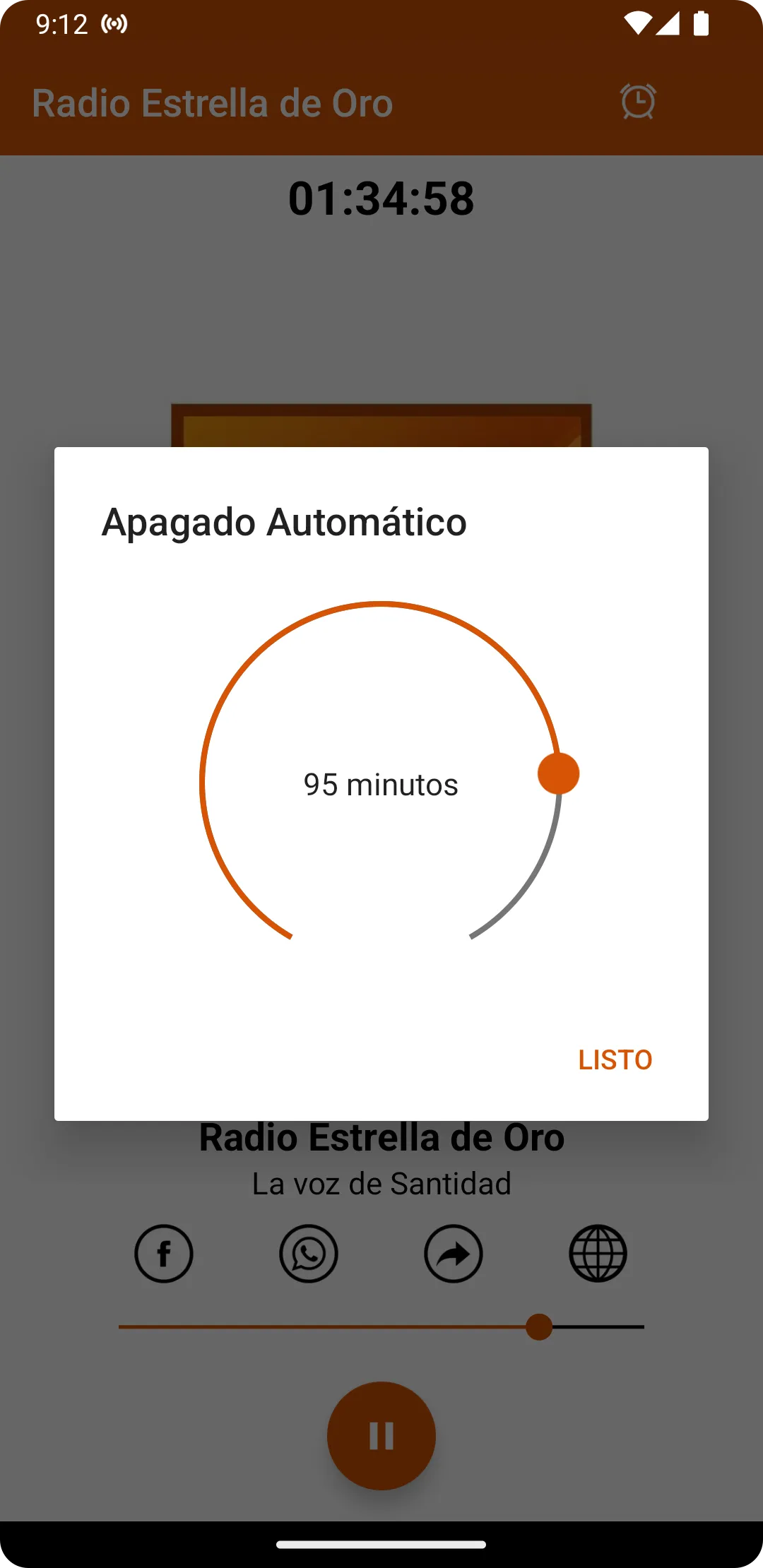 Radio Estrella de Oro | Indus Appstore | Screenshot