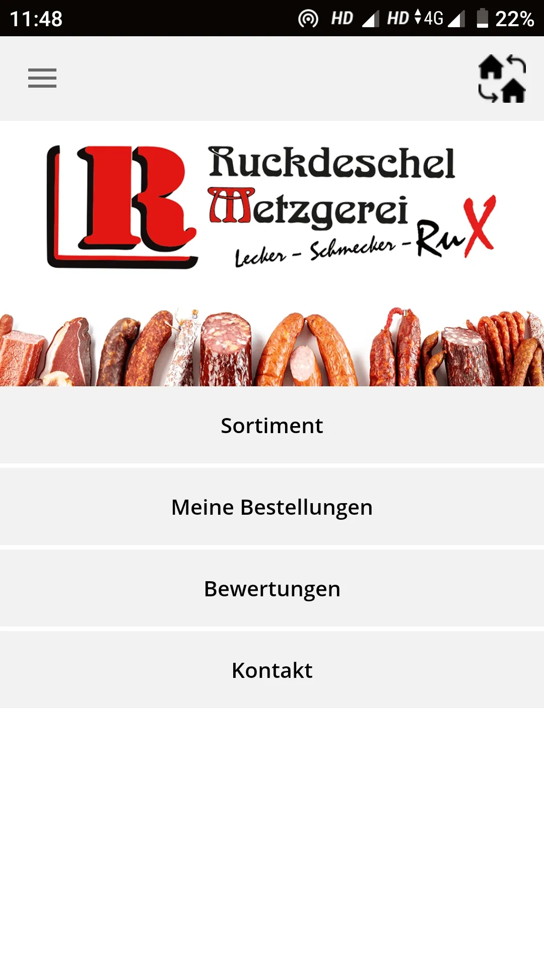 Metzgerei Ruckdeschel | Indus Appstore | Screenshot