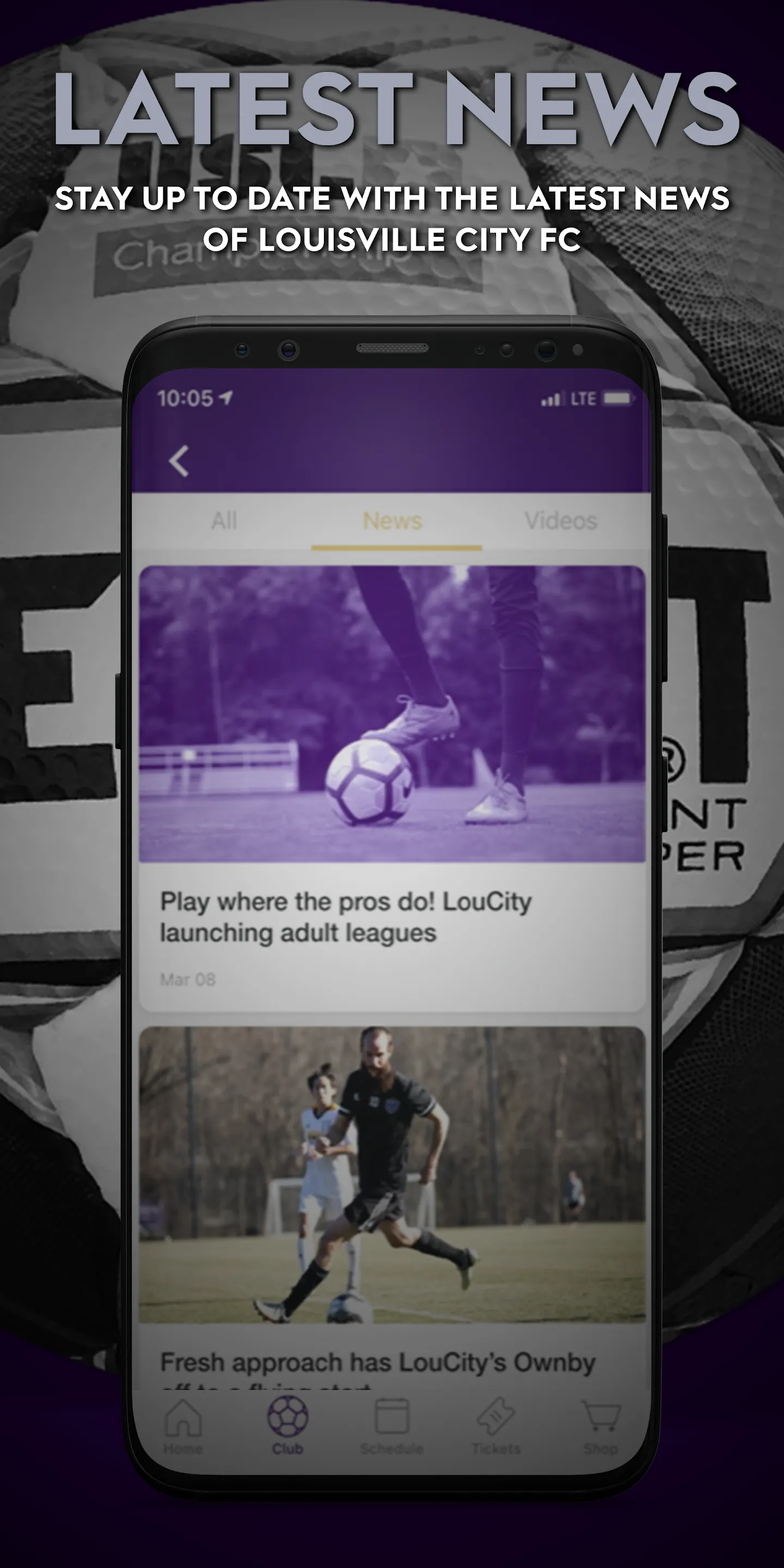 Louisville City FC | Indus Appstore | Screenshot