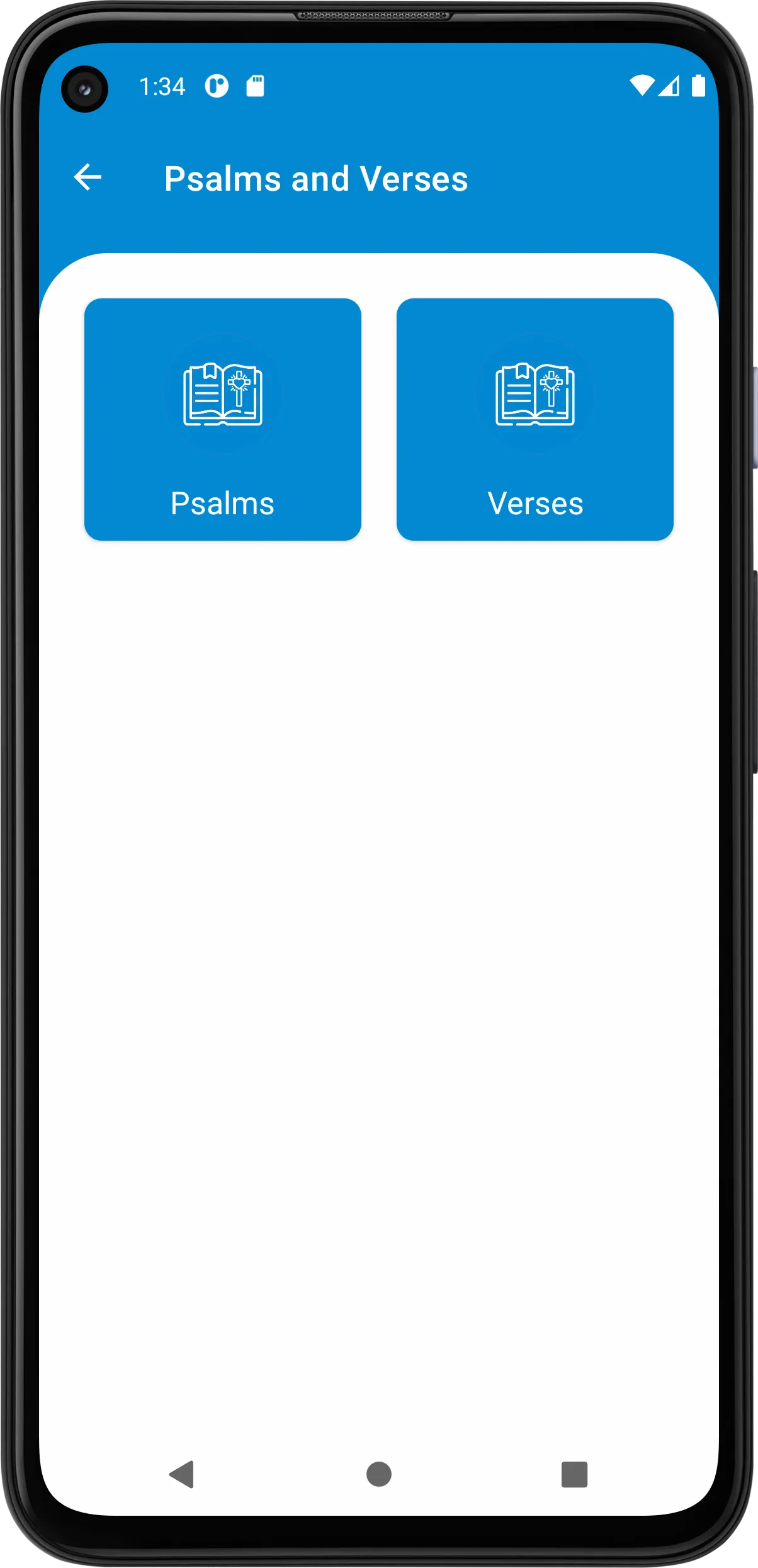 Psalm and Versicles of the Day | Indus Appstore | Screenshot