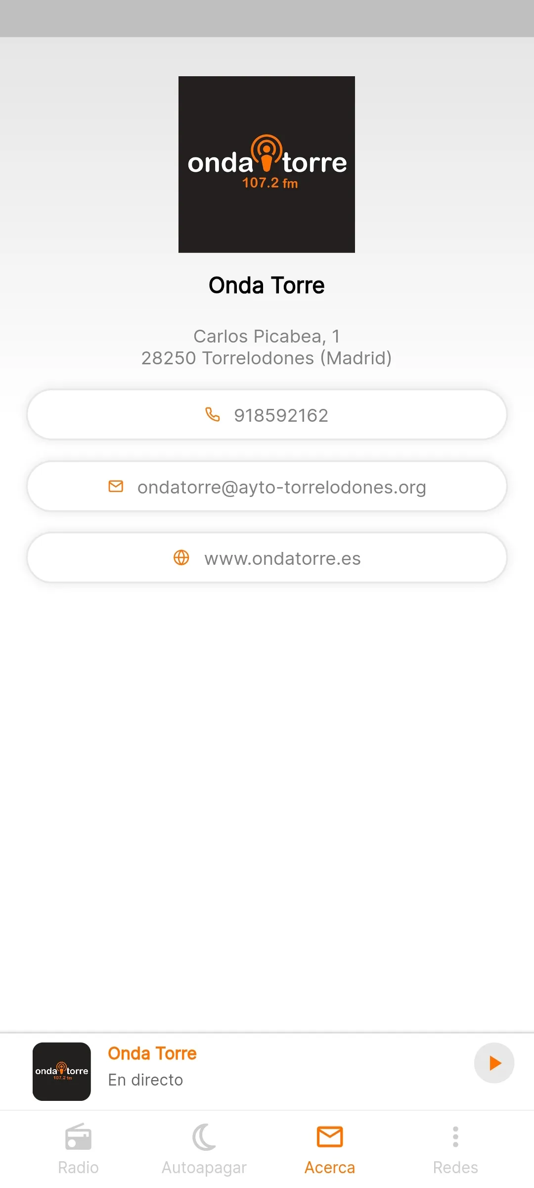 Onda Torrelodones | Indus Appstore | Screenshot