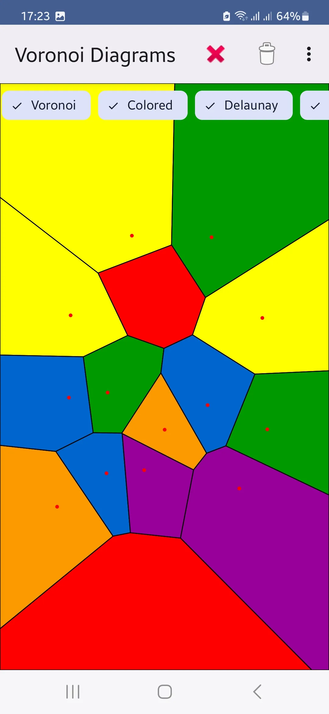 Voronoi Diagram | Indus Appstore | Screenshot