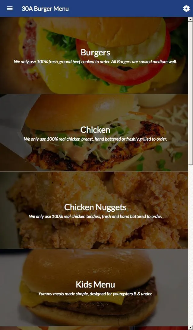 30A Burger | Pickup & Delivery | Indus Appstore | Screenshot