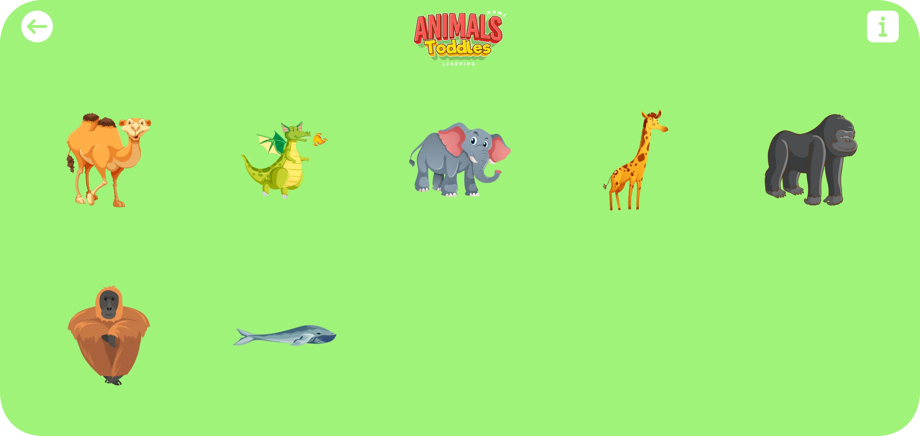 Animals Name Learning Toddles | Indus Appstore | Screenshot