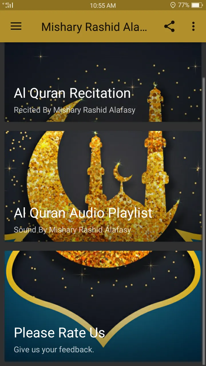 Audio Quran by Mishary Alafasy | Indus Appstore | Screenshot