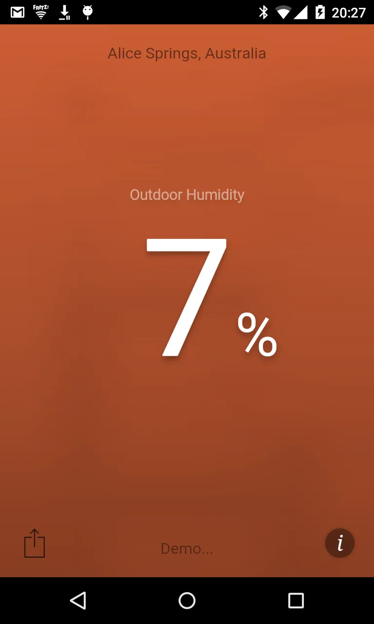 Humidity Lite | Indus Appstore | Screenshot