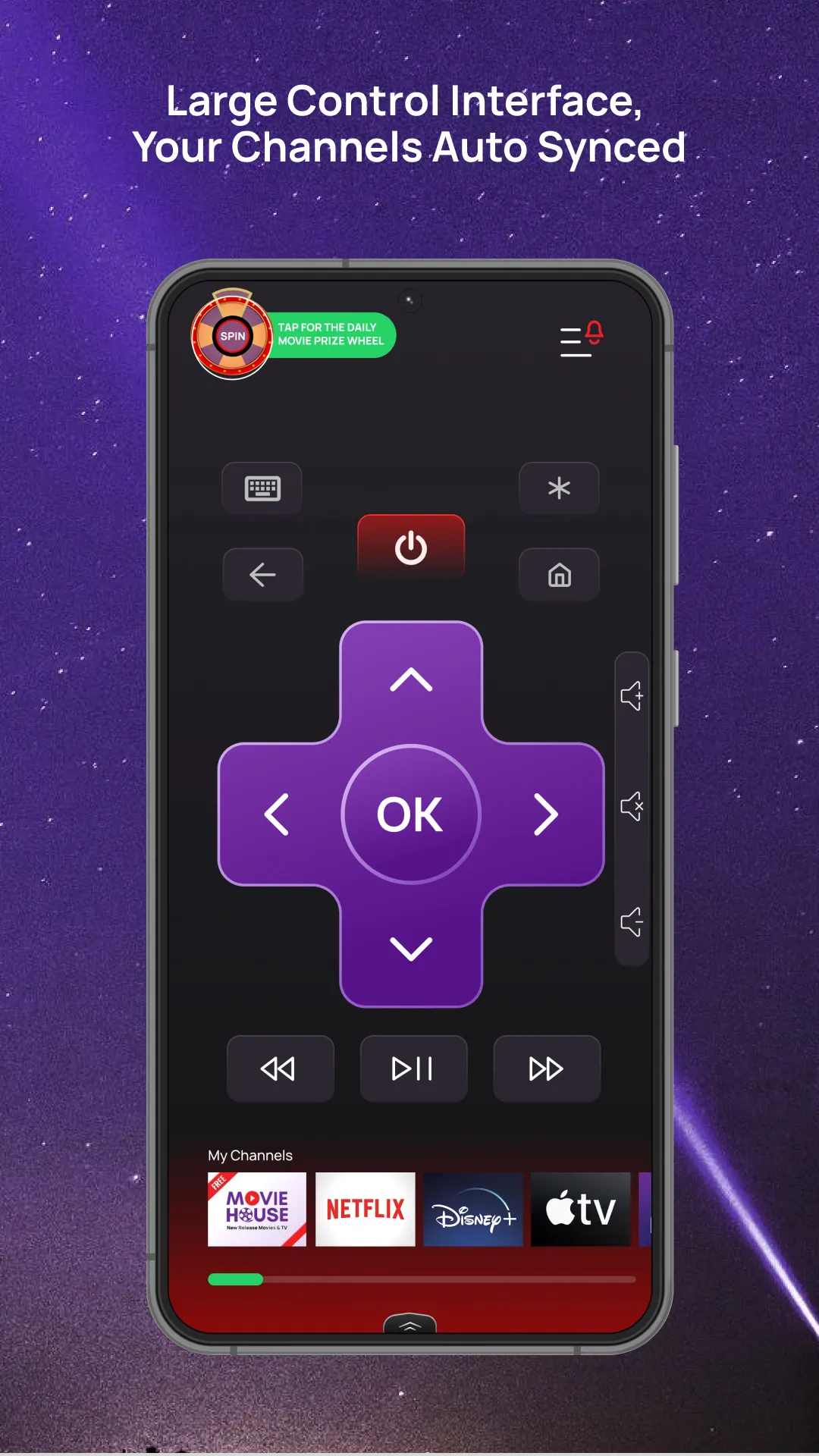 Roku Movie Remote | Indus Appstore | Screenshot