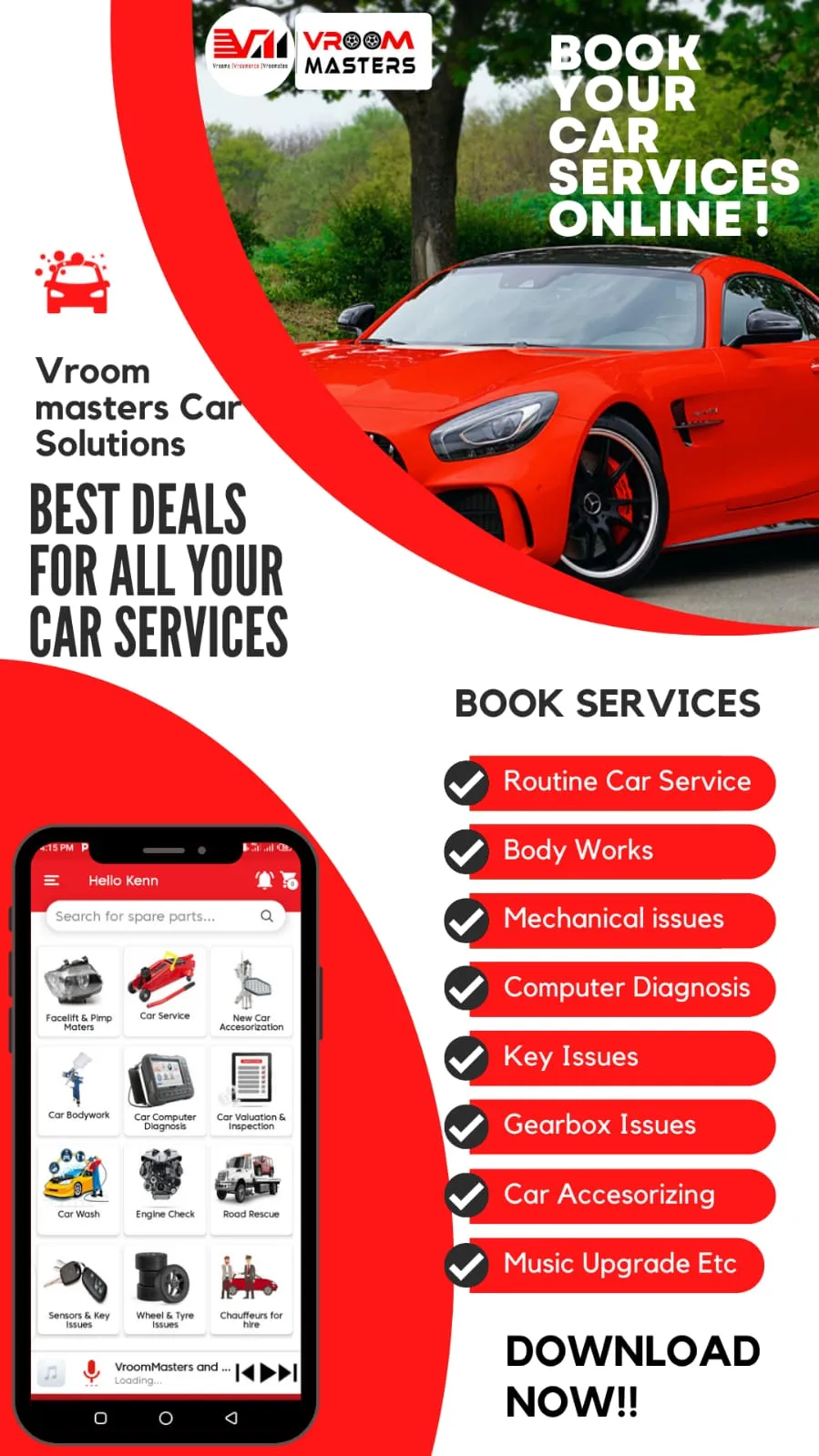 VrooMaster and Car Radio Kenya | Indus Appstore | Screenshot