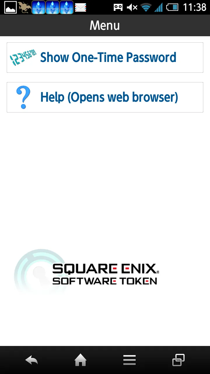 SQUARE ENIX Software Token | Indus Appstore | Screenshot