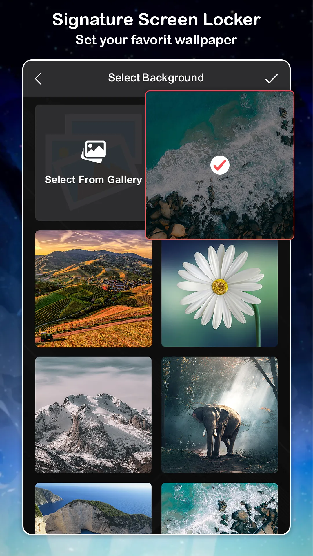 Signature Screen Locker | Indus Appstore | Screenshot