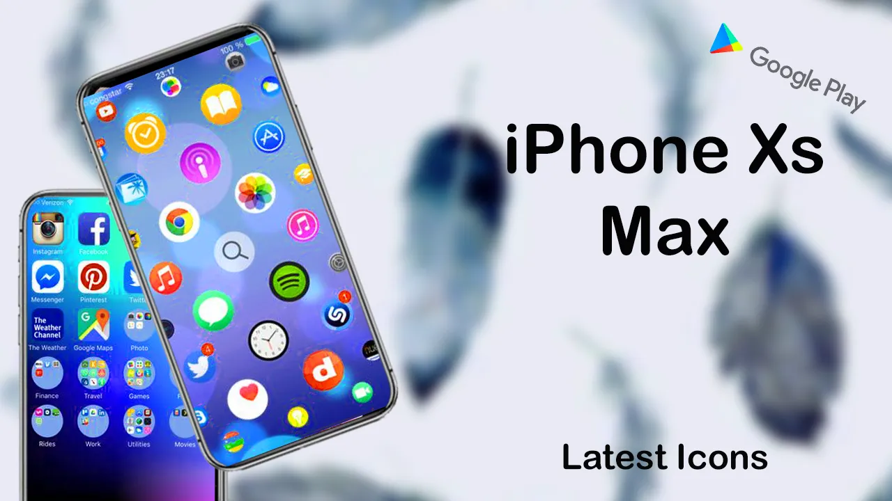 iPhone XS Max Launcher 2024 | Indus Appstore | Screenshot