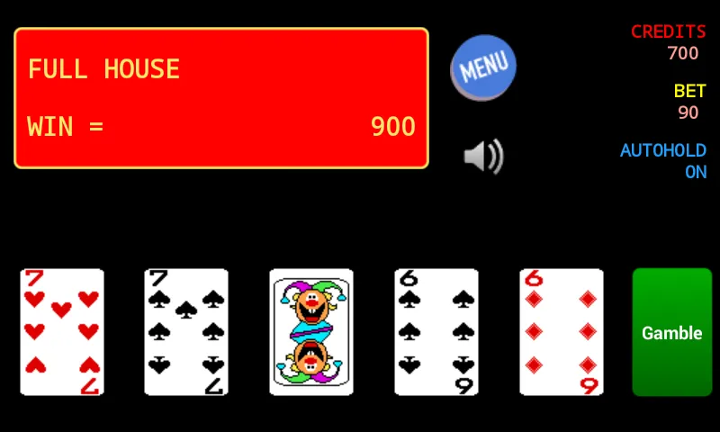 Jolly Card Poker | Indus Appstore | Screenshot