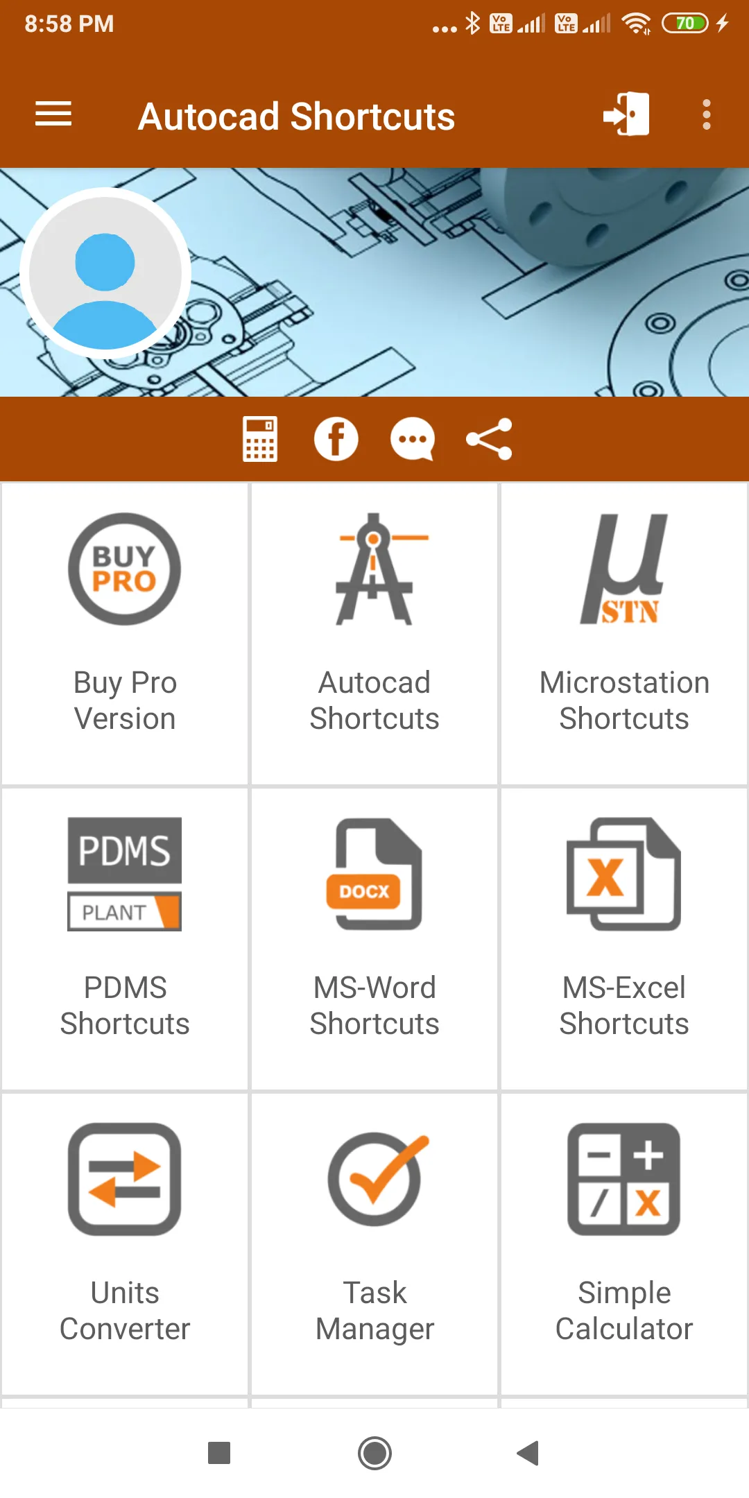 Autocad Shortcuts | Indus Appstore | Screenshot