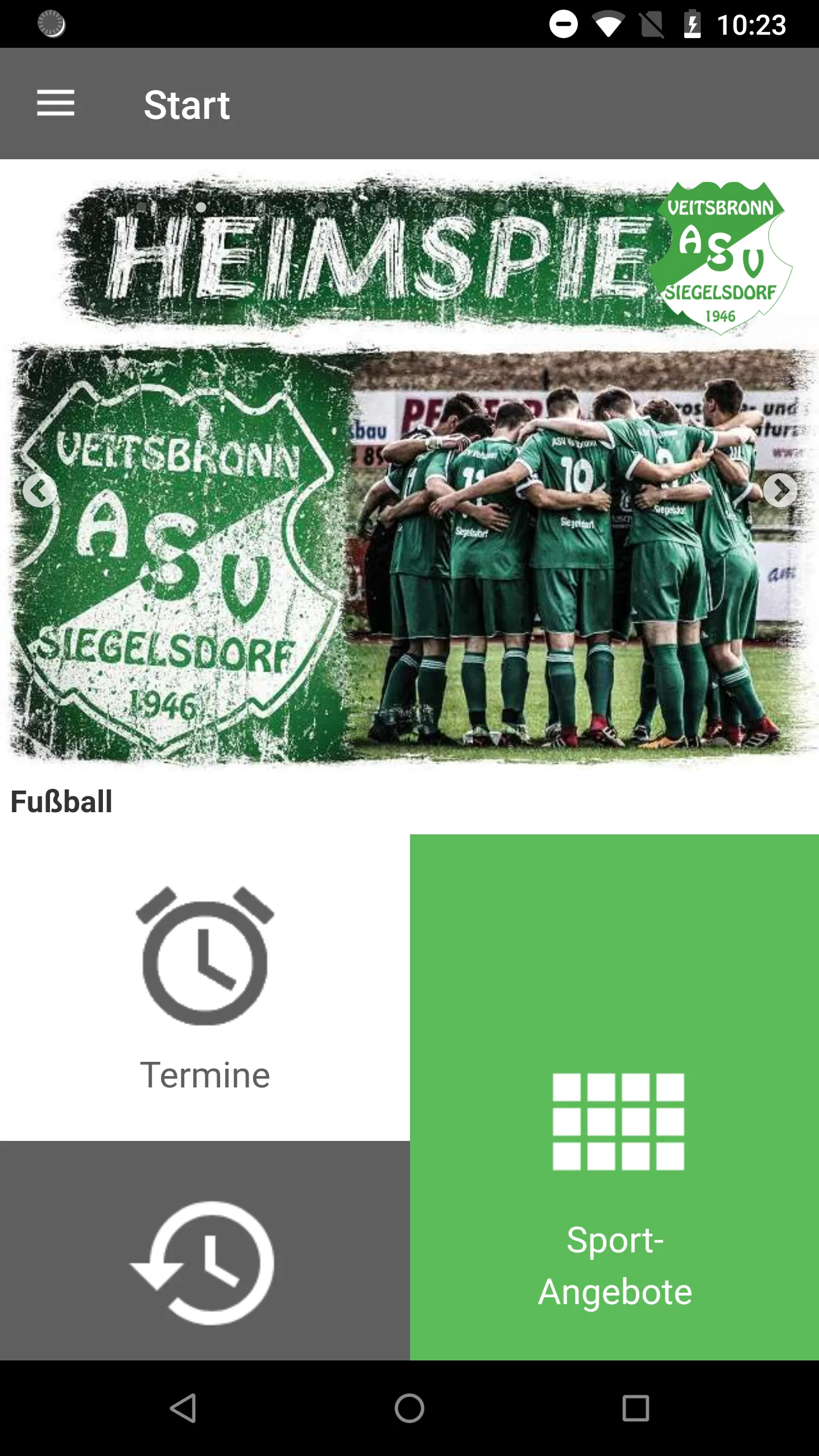 ASV Veitsbronn-Siegelsdorf | Indus Appstore | Screenshot