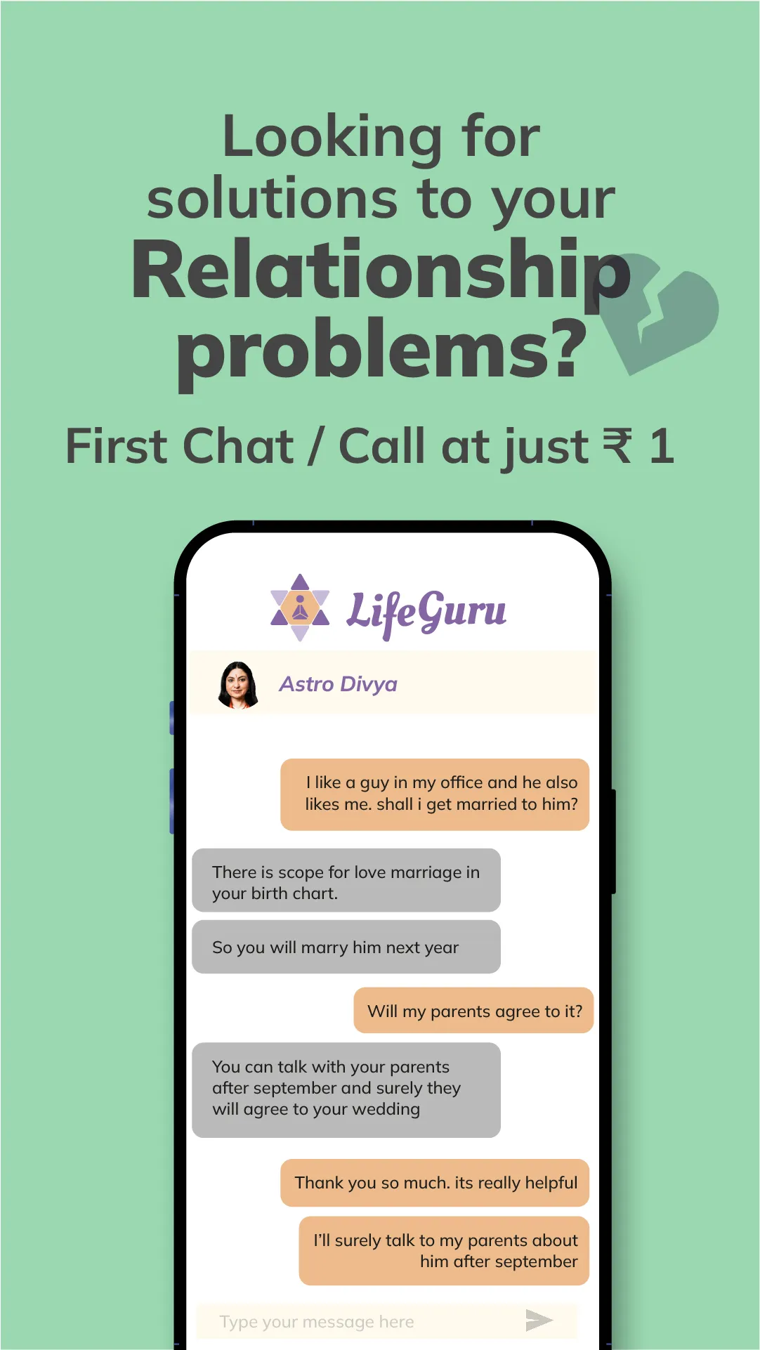 LifeGuru Chat with Astrologers | Indus Appstore | Screenshot