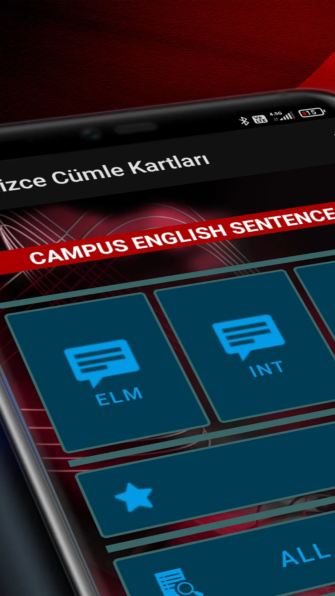 İngilizce Cümle Kartları | Indus Appstore | Screenshot