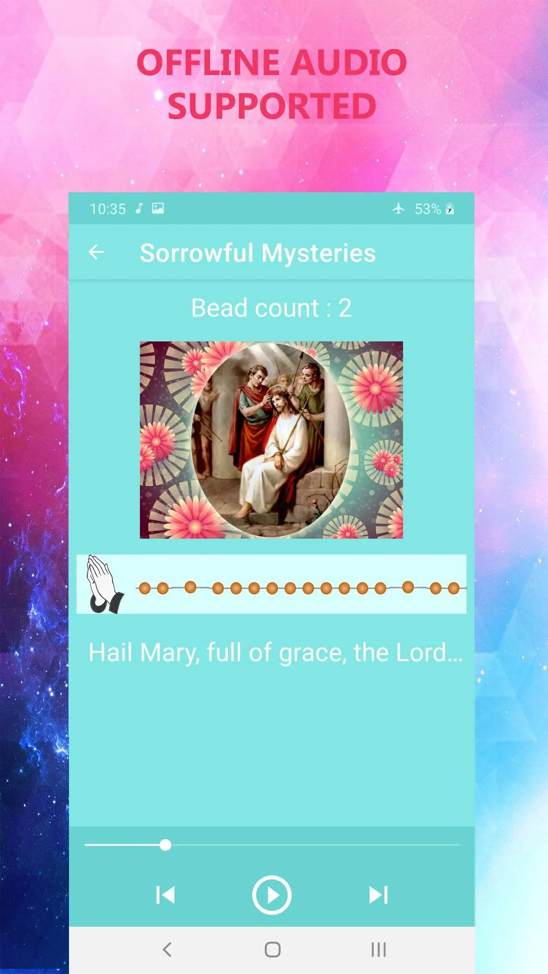 Holy Rosary With Audio | Indus Appstore | Screenshot