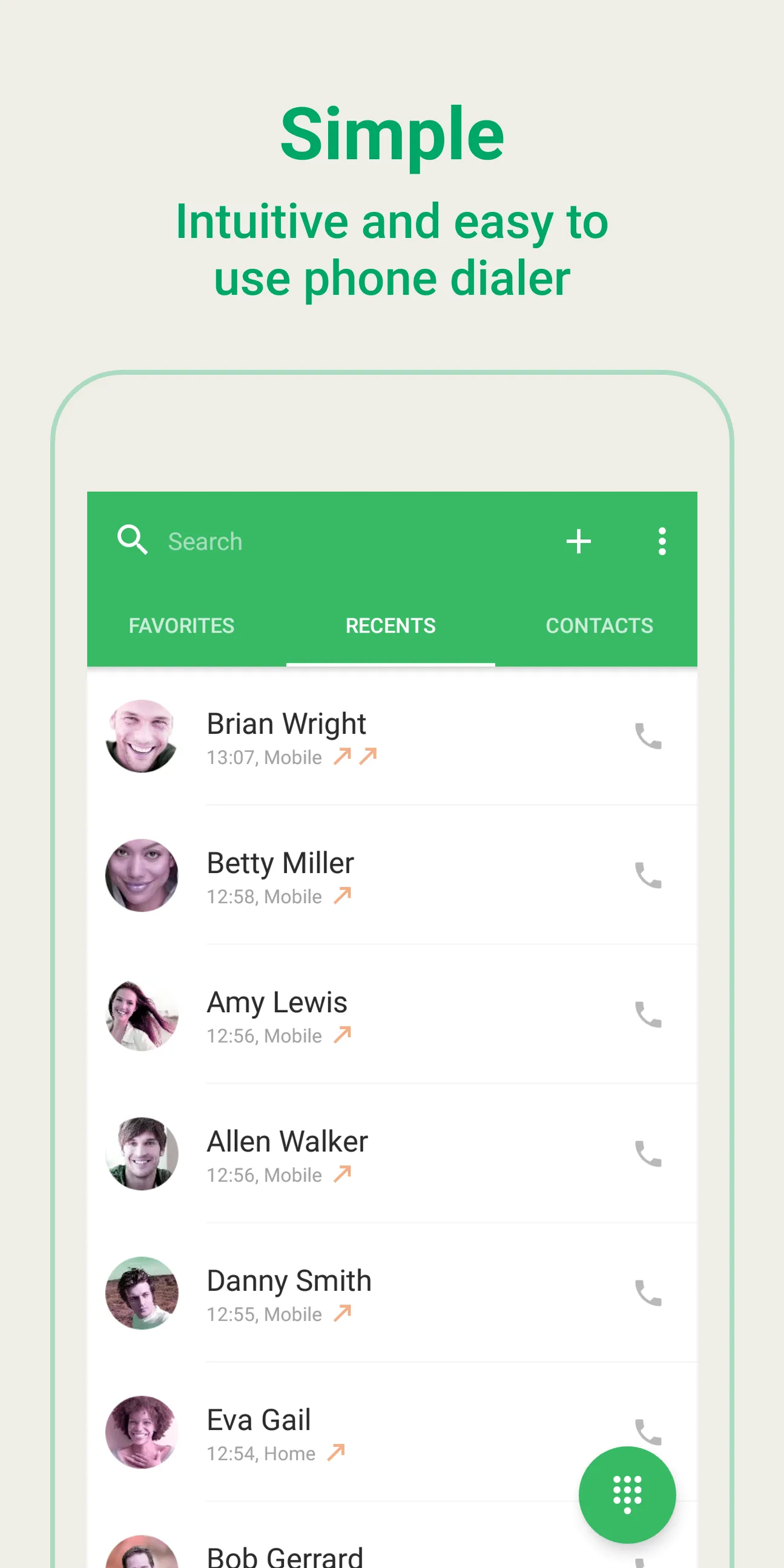 Easy Phone: Dialer & Caller ID | Indus Appstore | Screenshot