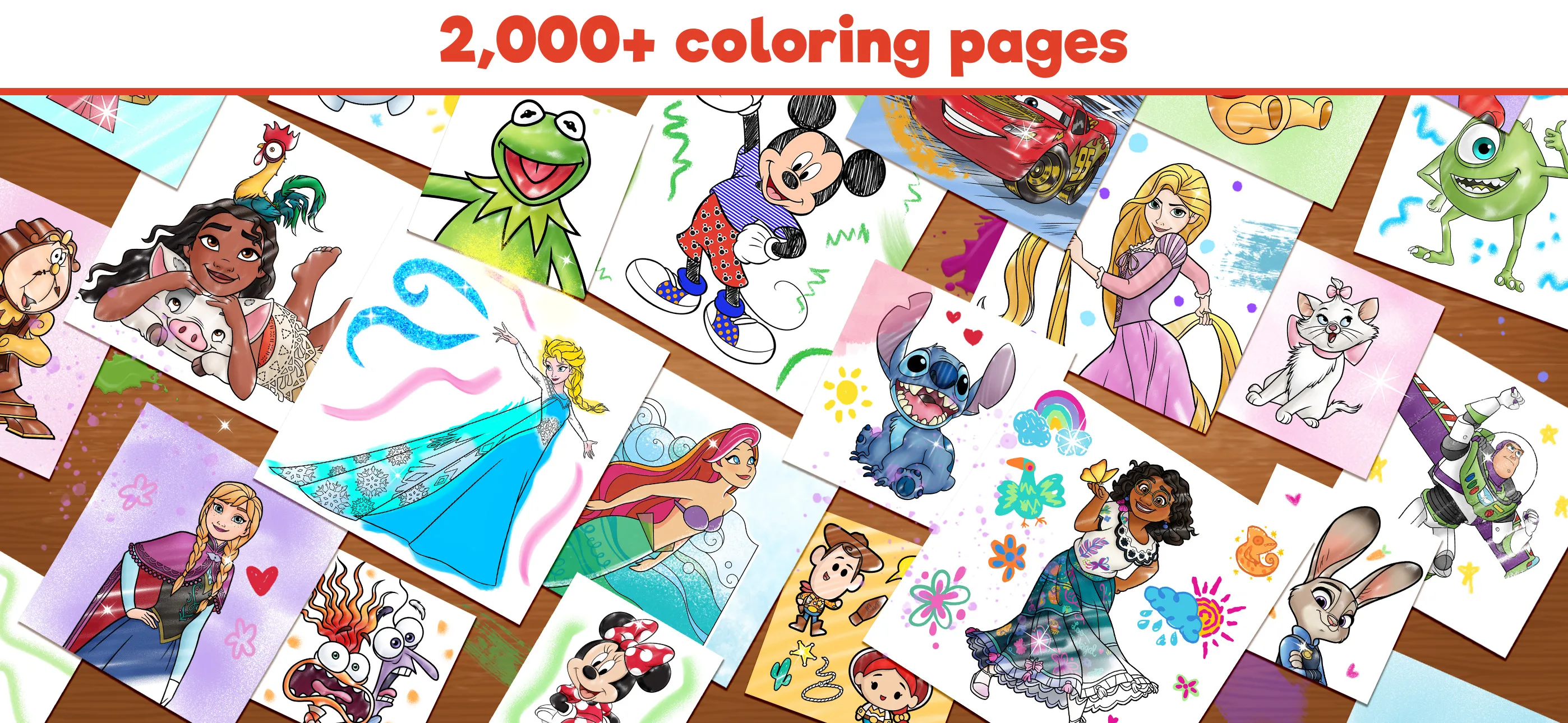 Disney Coloring World | Indus Appstore | Screenshot