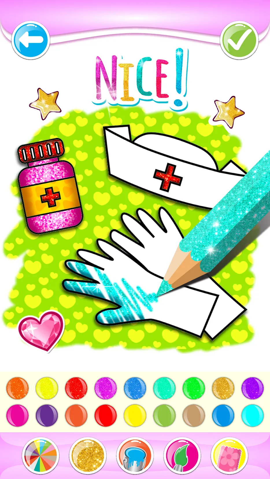 Toy Doctor Set coloring and dr | Indus Appstore | Screenshot