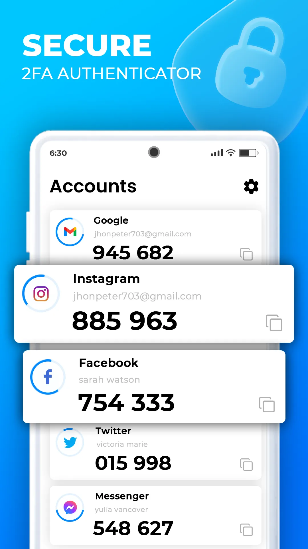 Authenticator App | Indus Appstore | Screenshot