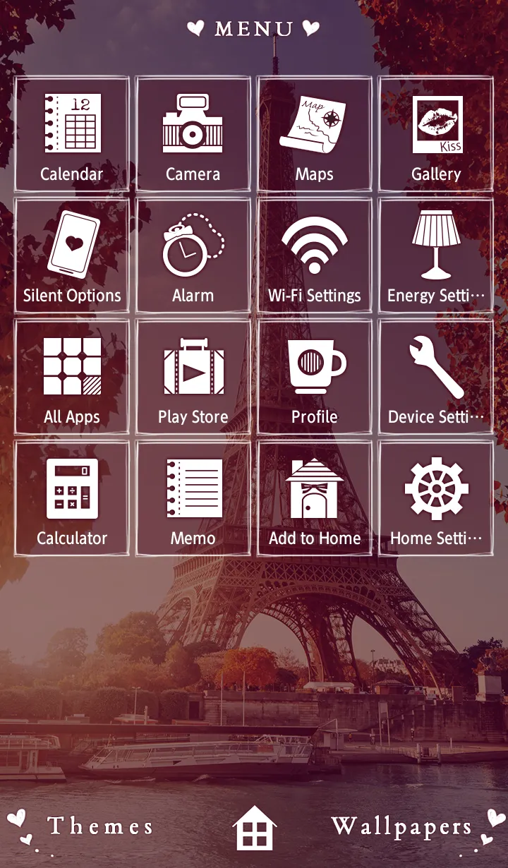 Paris in Autumn Theme | Indus Appstore | Screenshot