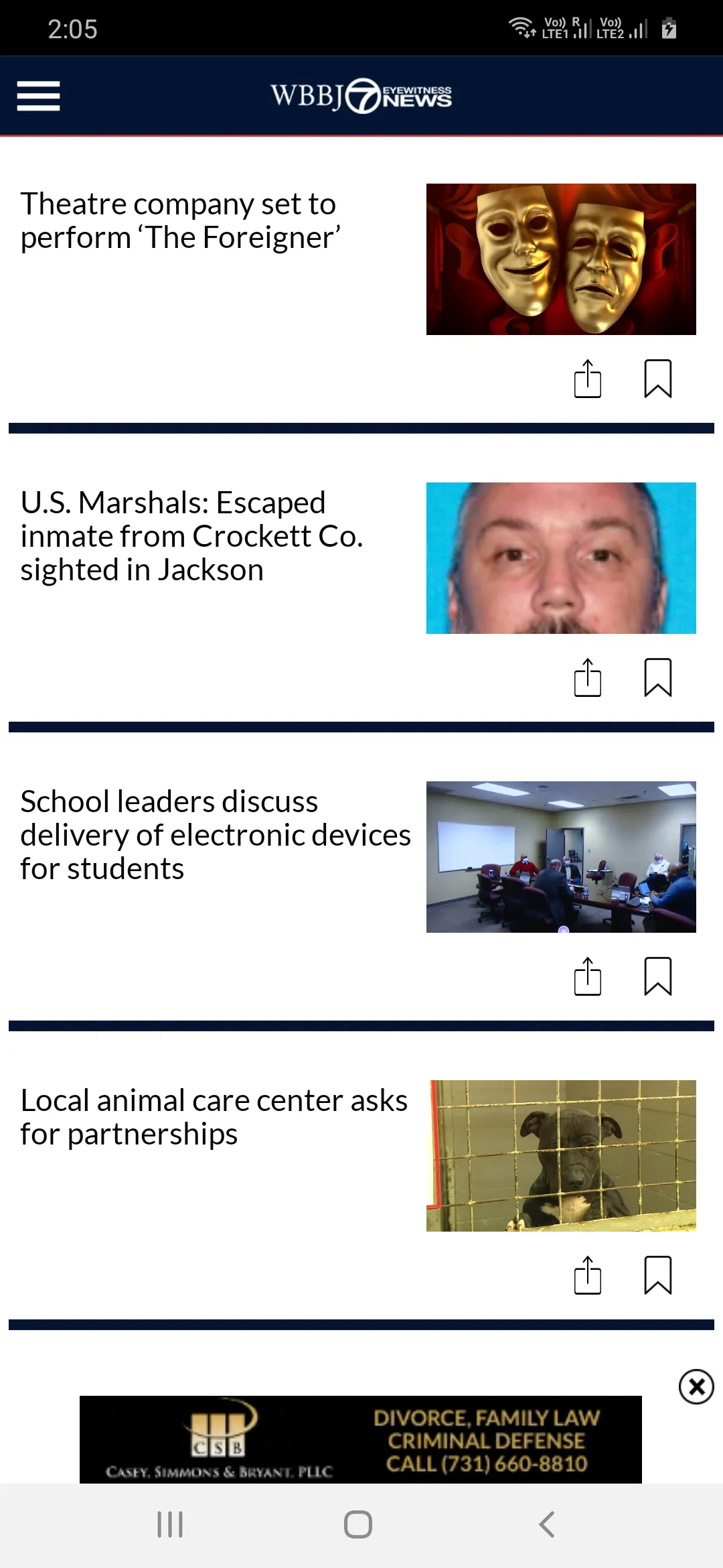 WBBJ 7 Eyewitness News | Indus Appstore | Screenshot