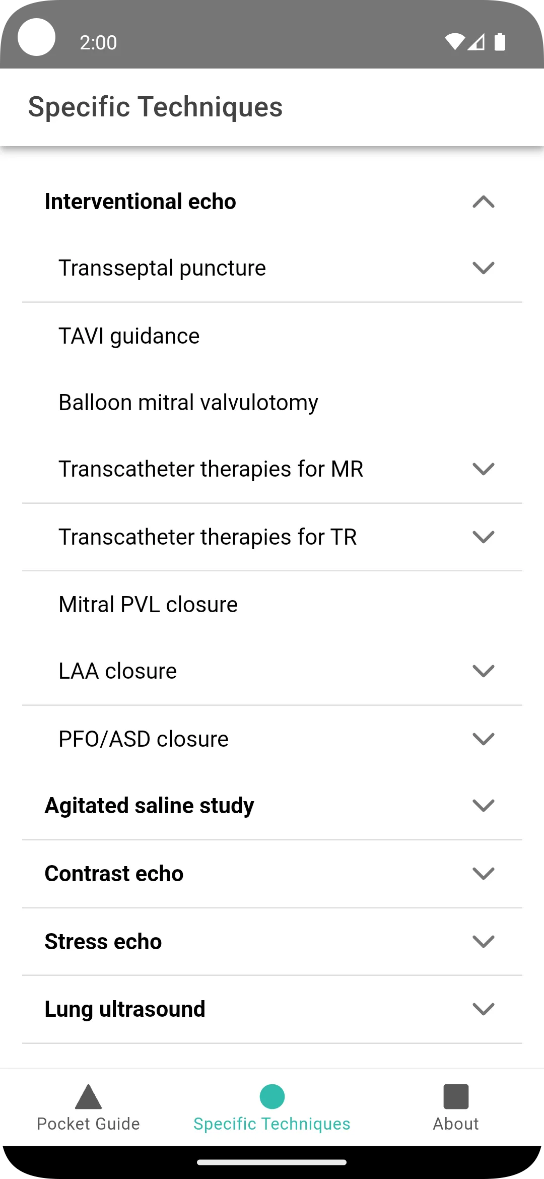 Echocardio Notes | Indus Appstore | Screenshot