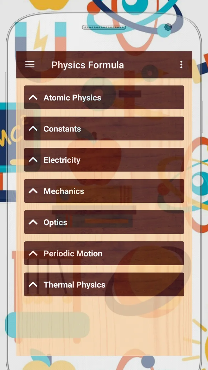 Physics Formula | Indus Appstore | Screenshot