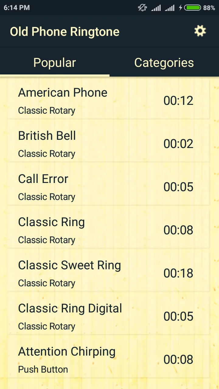 Old Phone Ringtones | Indus Appstore | Screenshot