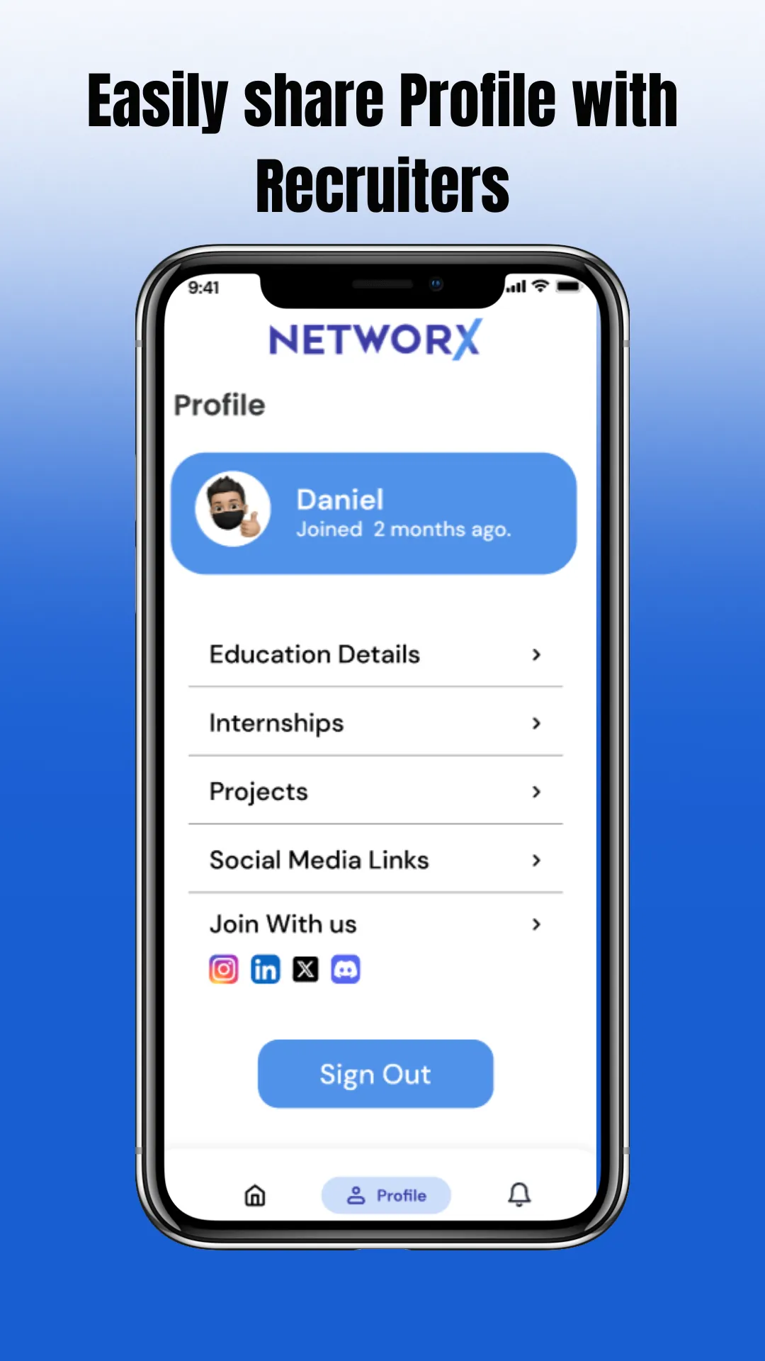 NETWORX | Indus Appstore | Screenshot