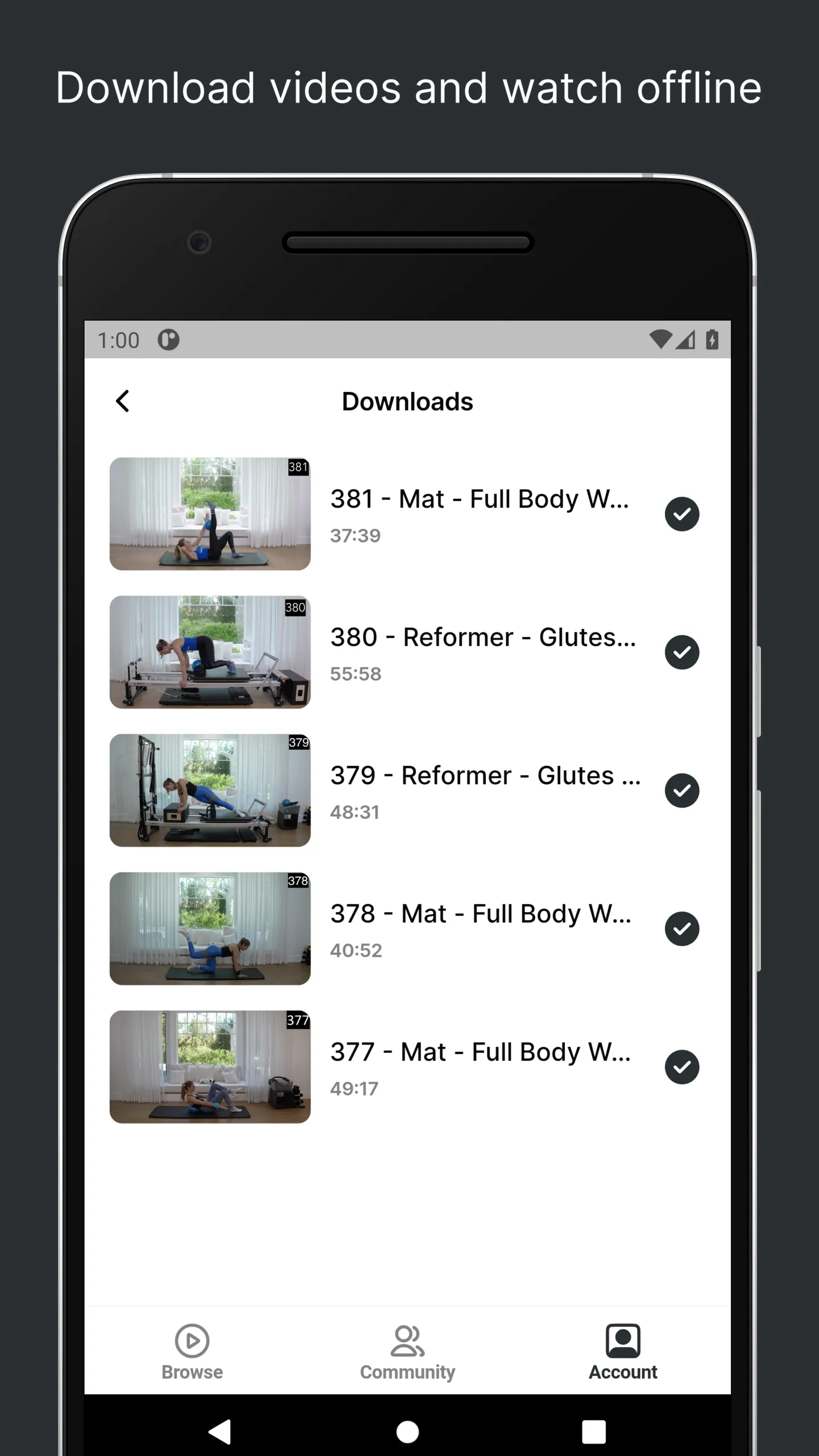 Natural Pilates TV | Indus Appstore | Screenshot