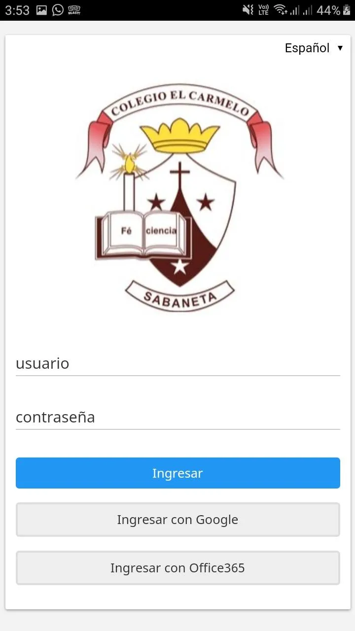 Colegio el Carmelo Sabaneta | Indus Appstore | Screenshot